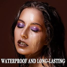 Boobeen Waterproof Eyeshadow Stick - Easy to Use, Shimmer Cream Eyeshadow Pen for Glitter Eye Makeup