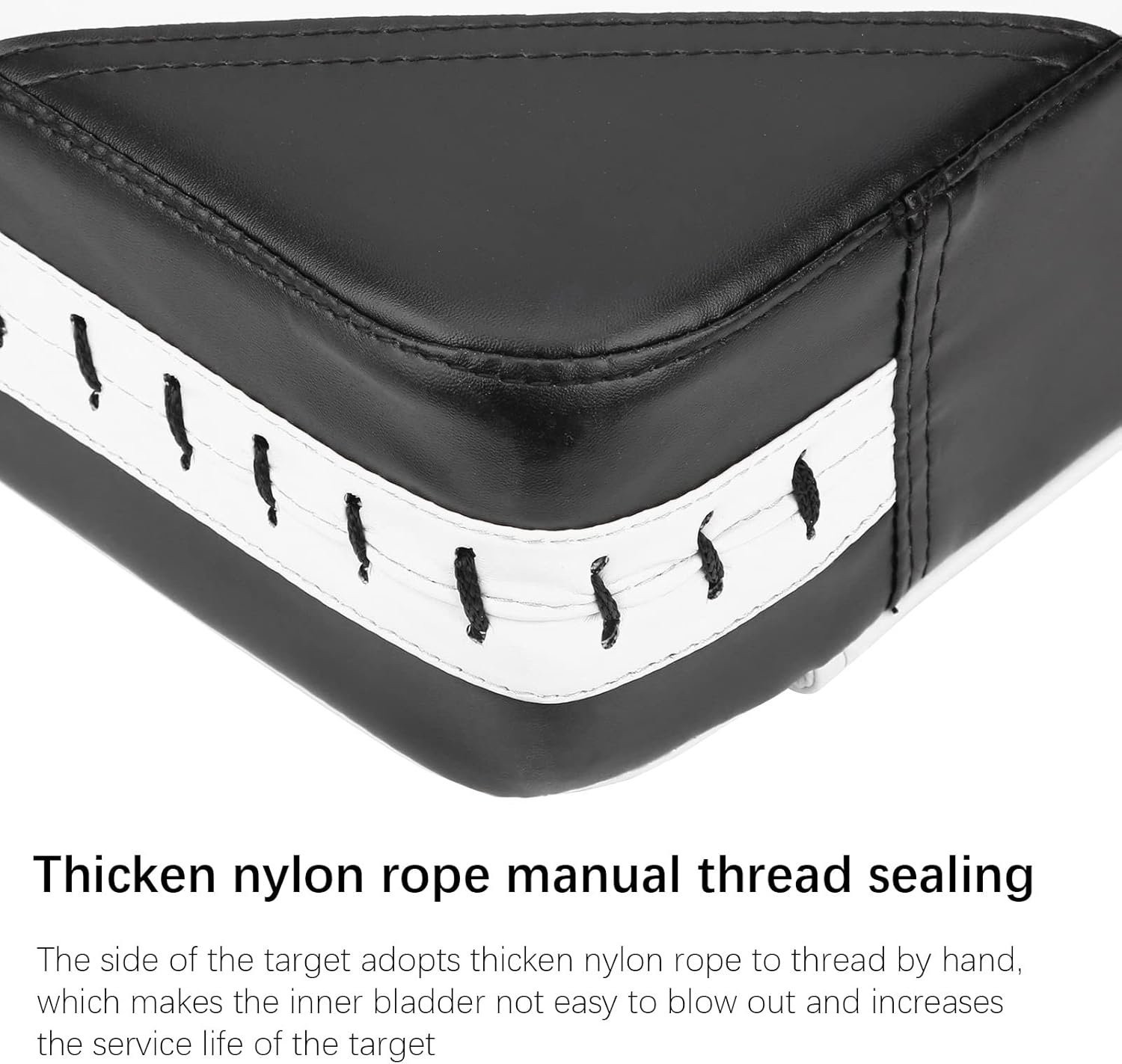 PU Leather Wall Punch Boxing Bag, Center Target for Sanda Taekowndo Training, High Density PE Sponge, Sturdy and Shock Absorbent, 39x39x10 cm