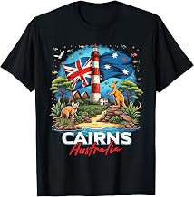 Cairns Australia Flag Australian Vacation Souvenir T-Shirt