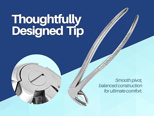 Vista 4 de Fórceps de extracción dental (molar inferior MD4#22)