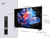 TCL 65V6C 65 Pouces Direct LED Smart TV 4K HDR Powered by Google (Dolby Audio, Motion Clarity, Compatible avec Google Assistant & Alexa, 2025 New Model) - 3