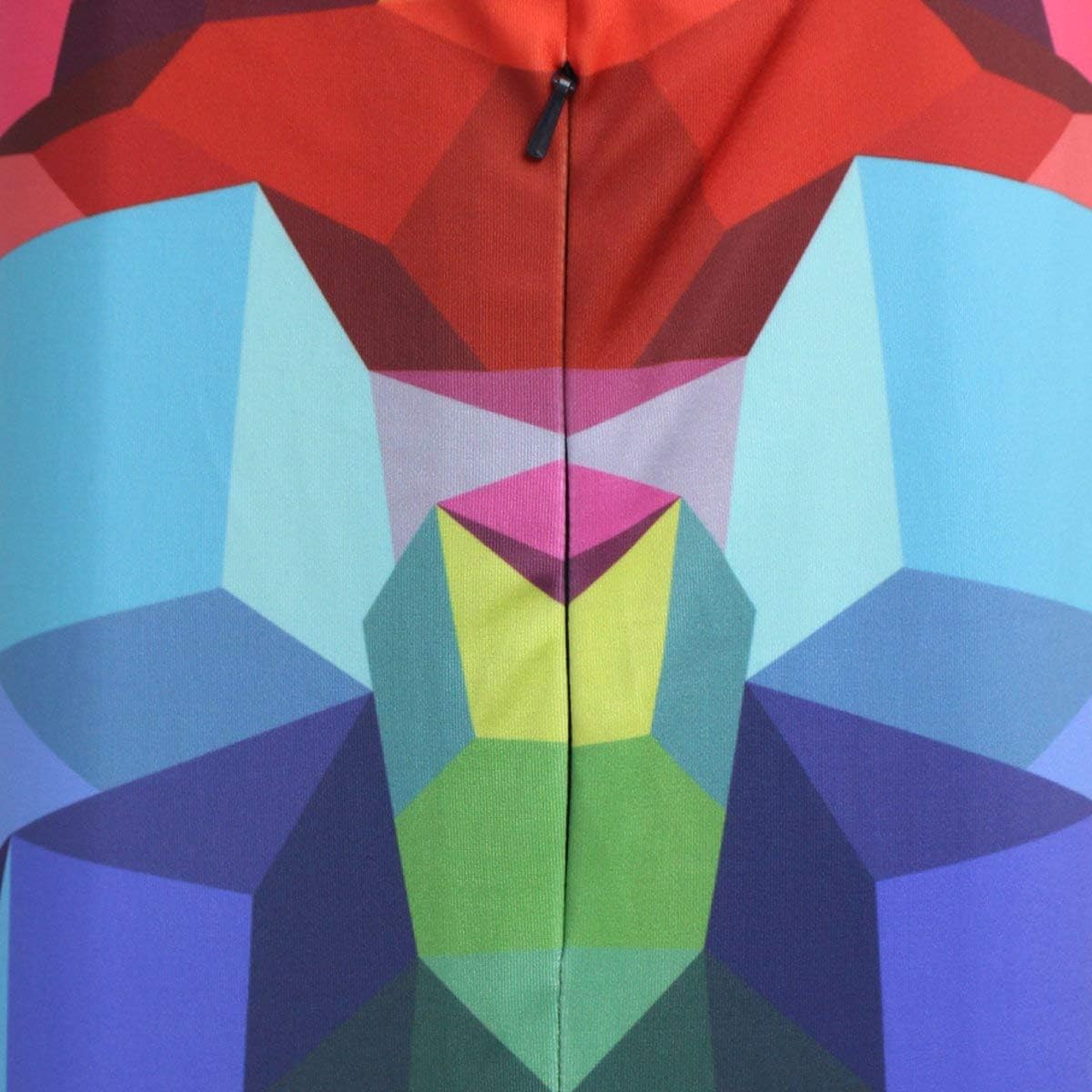 Explore Land Travel Luggage Cover Suitcase Protector Fits 23-26 Inch Case (Geometry, M) - Image 9