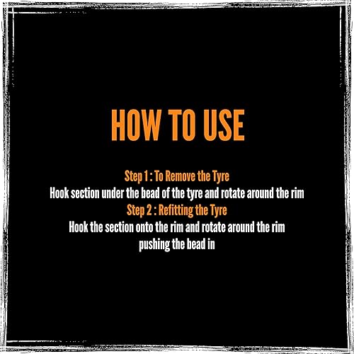 Miniatura 4 de Tru-Tension  Tire Monkey  Tire Lever  Only One Tool Needed to Change Any Tire  Bicycle Tools & Accessories