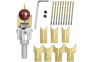 JONMON Wooden Bead Maker Drill Bit Set-18PCS 14-25MM