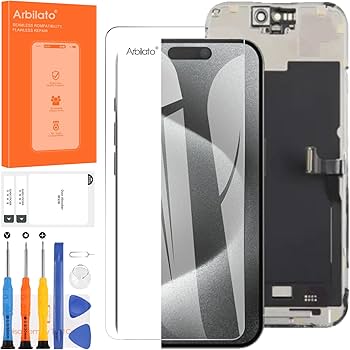 IPhone XR 6.1 Inch LCD Screen Digitizer Assembly, Compatible Models A1984 A2105 A2106 A2108 Mobile Phone Screen Replacement R