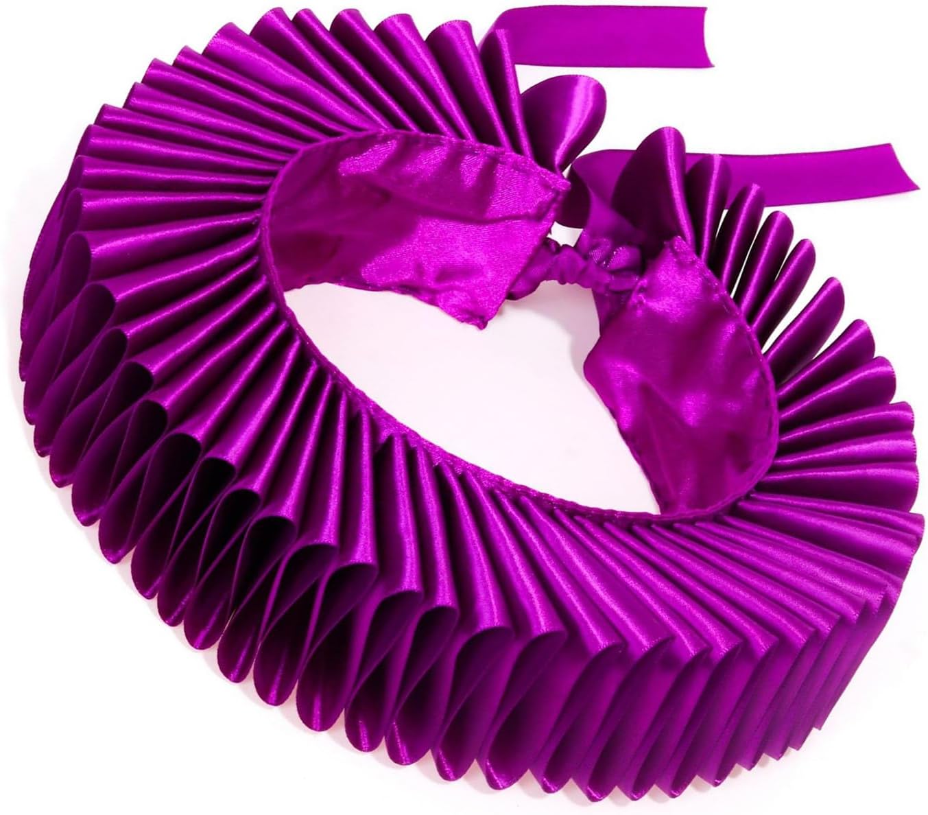 Amazon.com: Renaissances Victorian Purpled Ruffle False Collar And ...