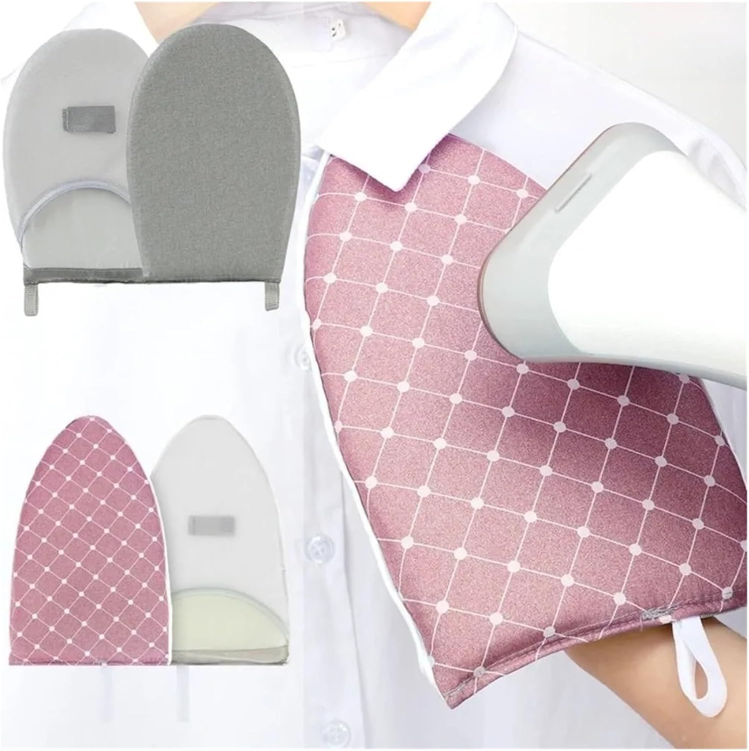 Ironing Board Anti Feature Handheld Tray Small Size(Gray)