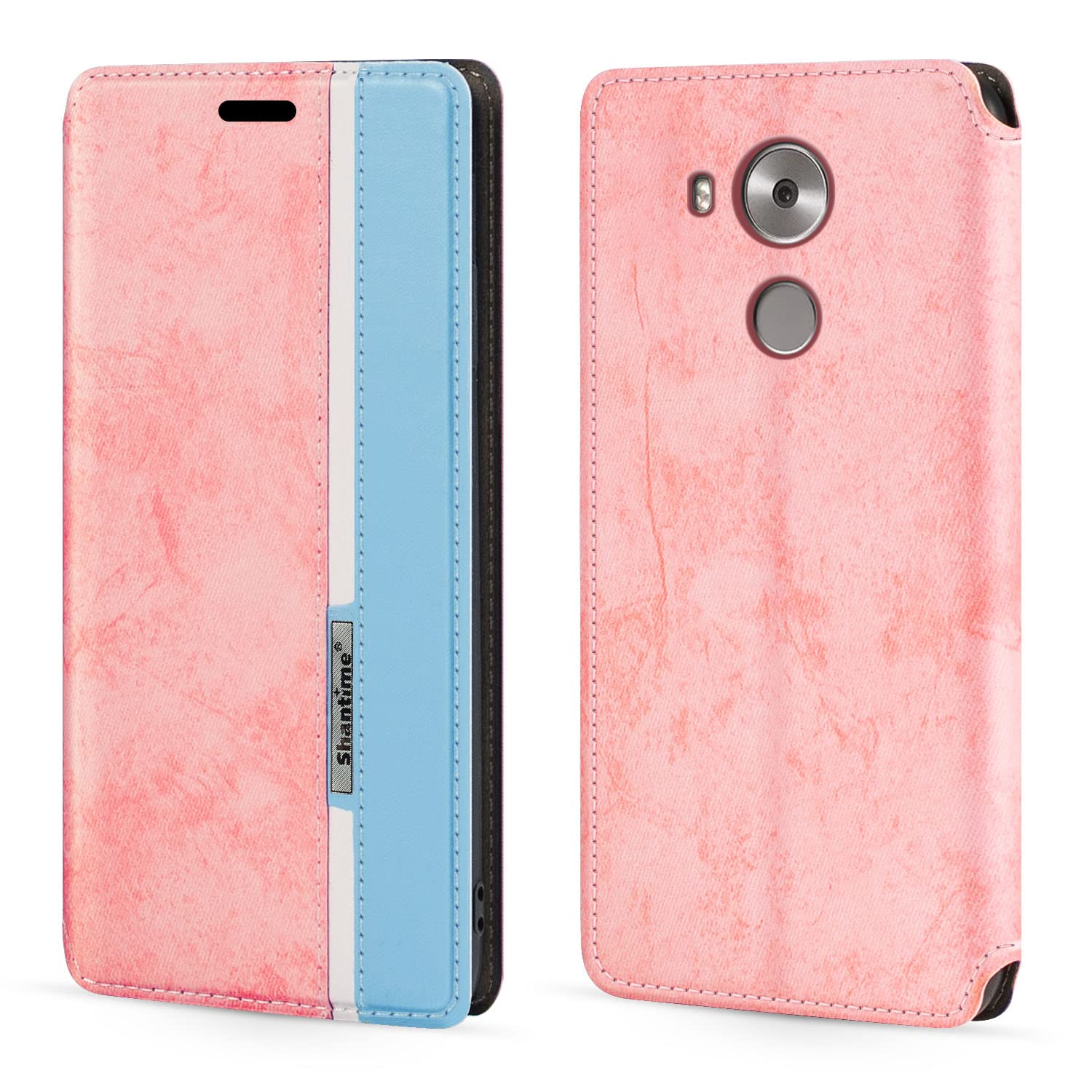for Huawei Mate 8 Case, Fashion Multicolor Magnetic Closure Leather Flip Case Cover with Card Holder for Huawei Ascend Mate 8 (6”)