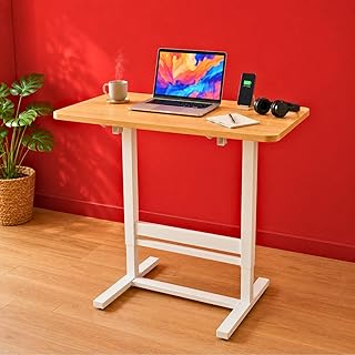 Hanamori Rise: (Self-Installing) Height Adjustable - 3 Heights | No - Problem Table | Foldable - No Tools Needed Setup | D Price In India
