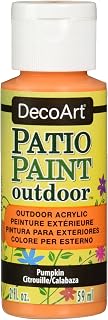 DecoArt 25821 Patio Paint 2-Ounce Pumpkin Acrylic Paint