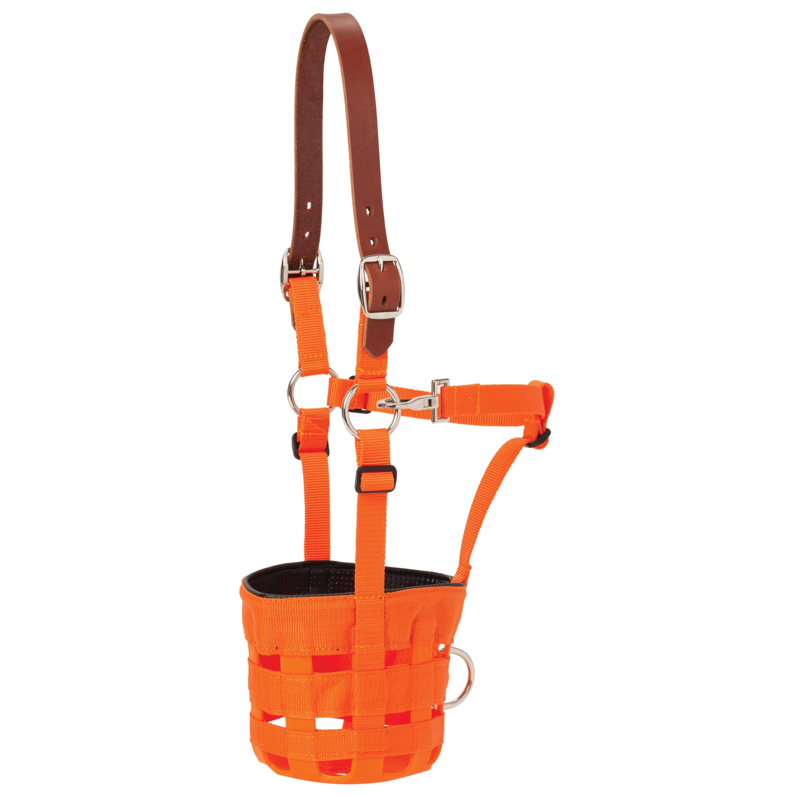 Weaver Leather Grazing Muzzle Blaze Orange