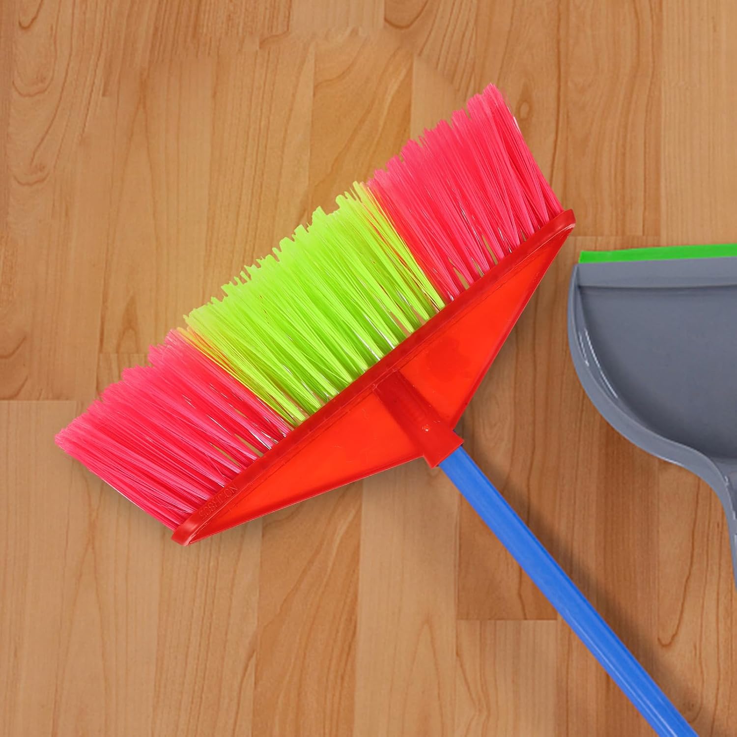 Ipetboom 2pcs Plastic Broom Head Replacement Mop Head for Hardwood Floors Dust Mop