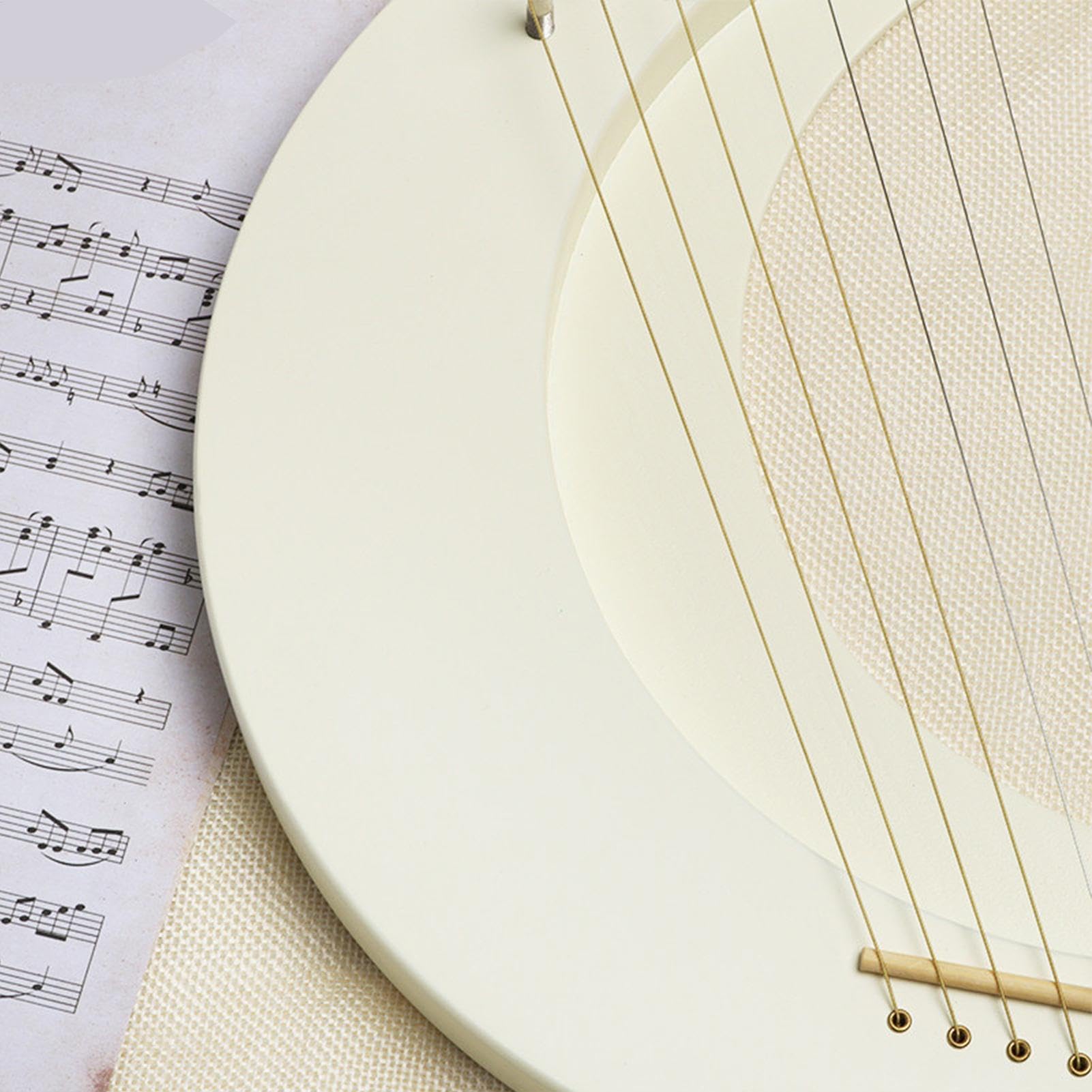 Harfa z liry półksiężyca, Harfa z liry półksiężyca Przenośny instrument | Harfa Lirowa dla początkujących, dzieci, melomani, koncerty, instrument przenośny, klucz do s