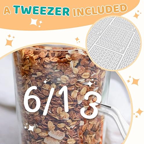 Miniatura 10 de 12 hojas de calcomanías del alfabeto, calcomanías de letras, letras autoadhesivas de vinilo de 1 pulgada, calcomanías de alfabetos coloridos ABC,