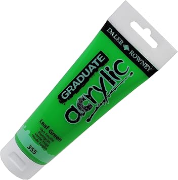 Daler Rowney Acrylic Paint Graduate Green Leaf 120ml