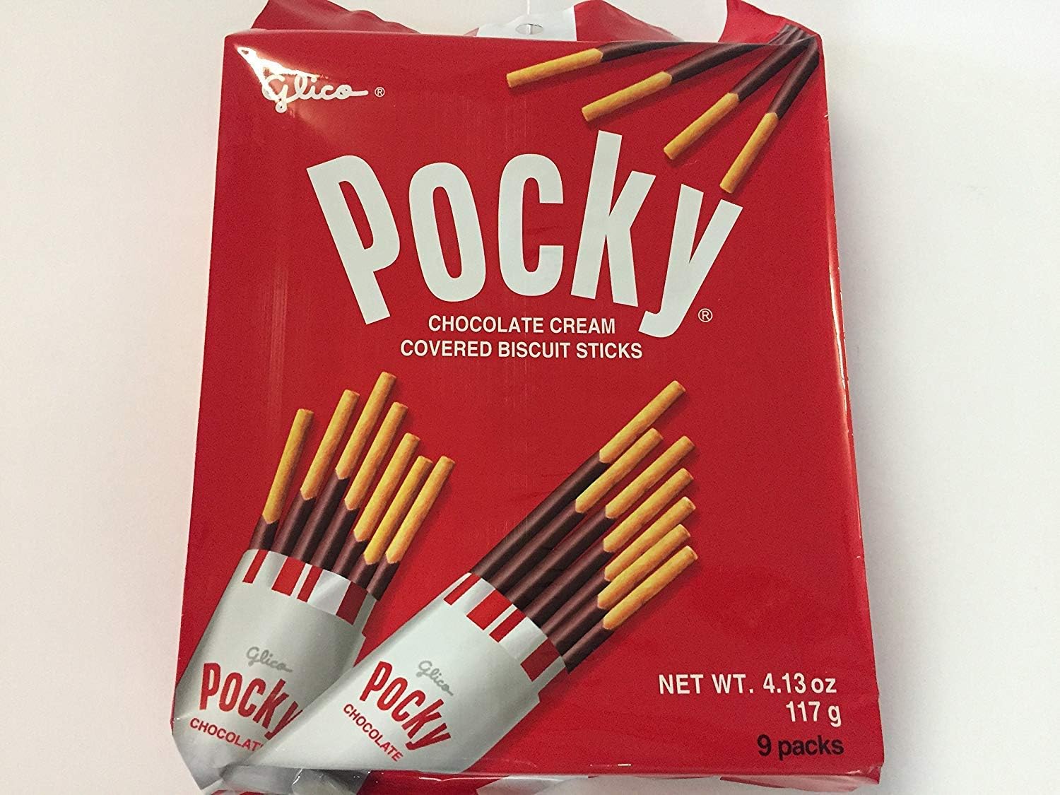 Glico Pocky Chocolate 18 Packs Japanese Snack Party Pack