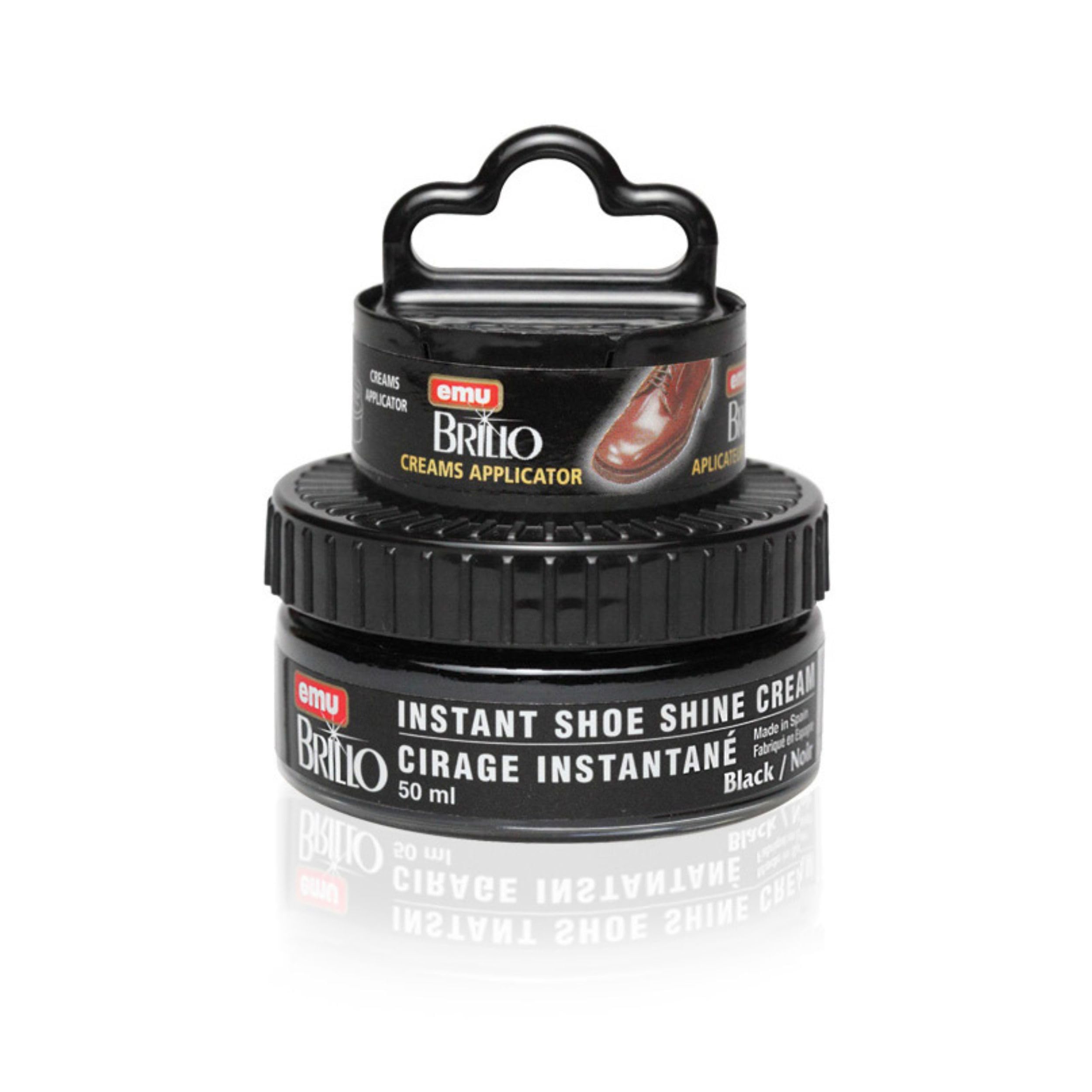 Moneysworth & Best Instant Schuh Glanz Creme Kit mit Dauber, schwarz, 50 ml