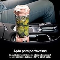 Vista 2 de Ninja BC155PS Blast - Licuadora portátil de dos unidades, inalámbrica, recipiente de 18 onzas, licuadora personal para batidos y smoothies, sin BPA