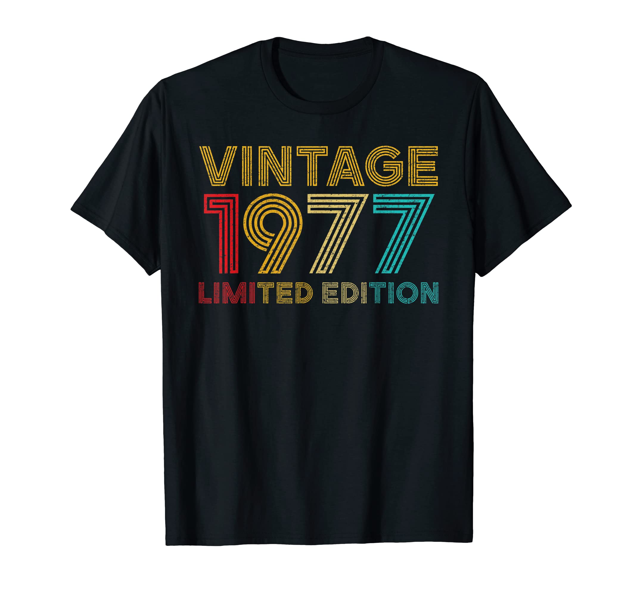 CHICHL45 Years Old Vintage 1977 Limited Edition 45th Birthday T-ShirtOEKO-TEX STANDARD 100