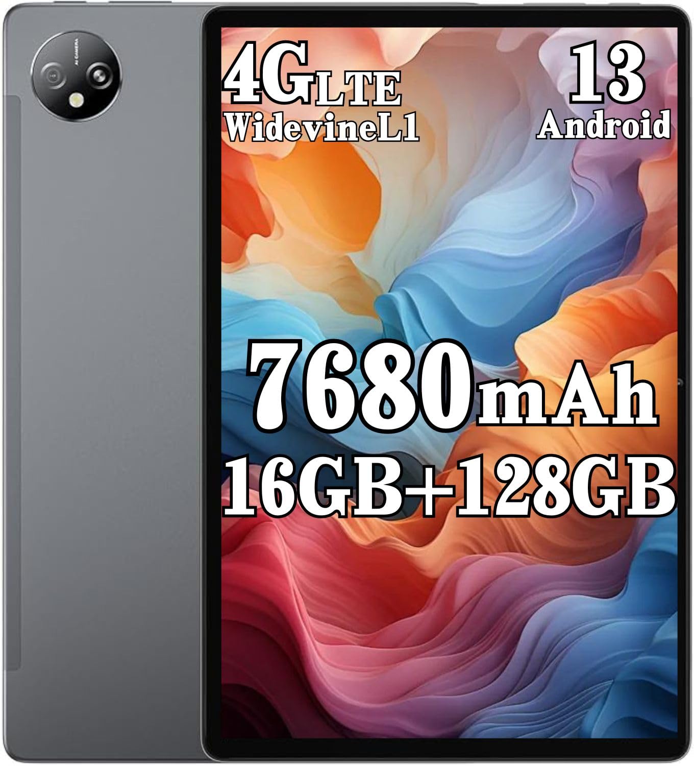 Blackview Tablet 10 Pulgadas Android 13 Tab80(2024), 16GB RAM+