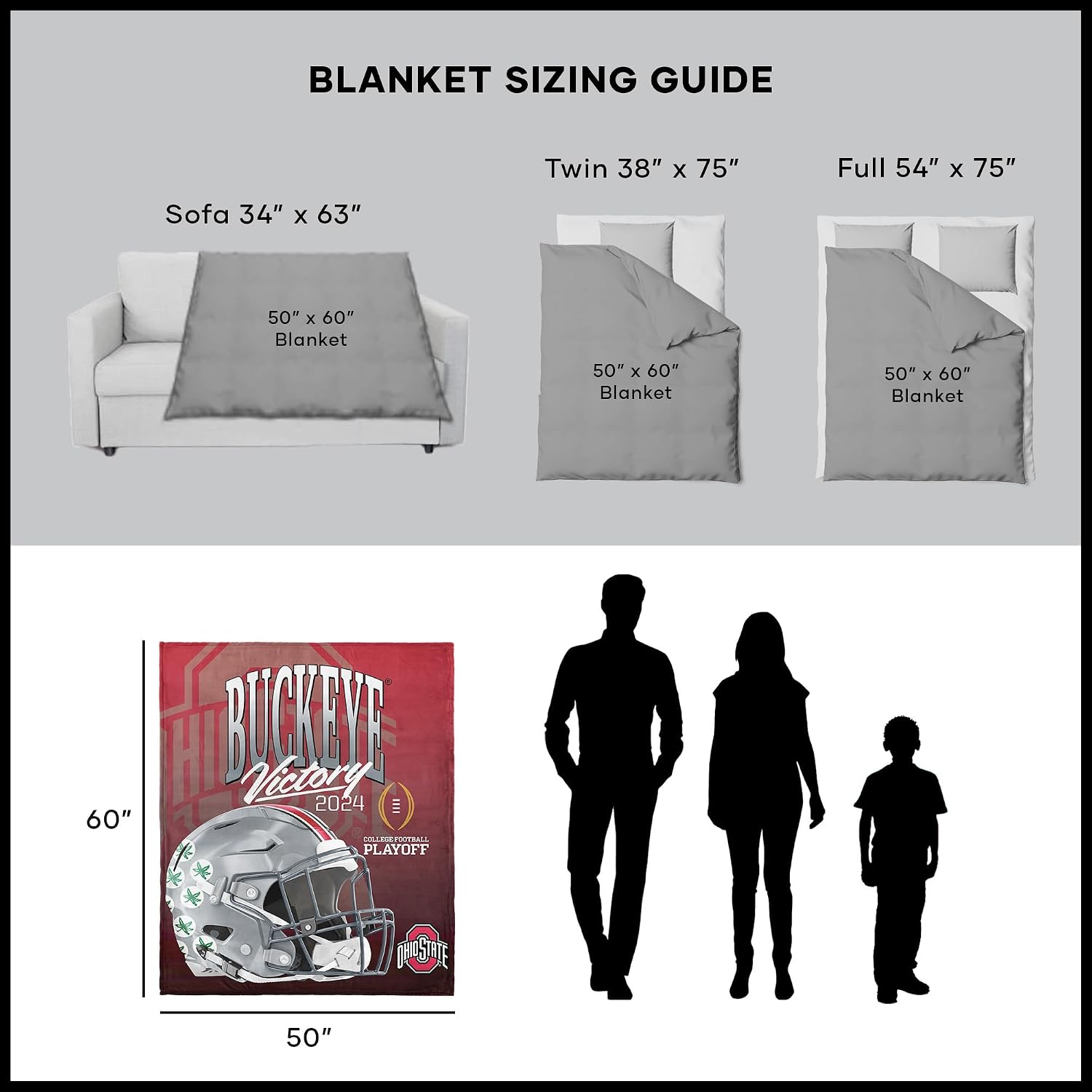 Northwest NCAA Printed Wall Hanging Tapestry, Woven Polyester Fabric, Decorative Fan Art