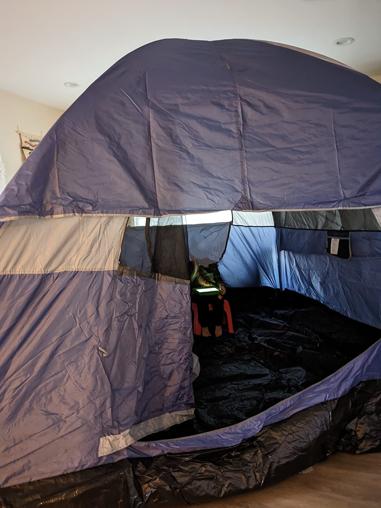 6/mo Finance Pacific Pass 2/4/6 Person Family Dome Tent with