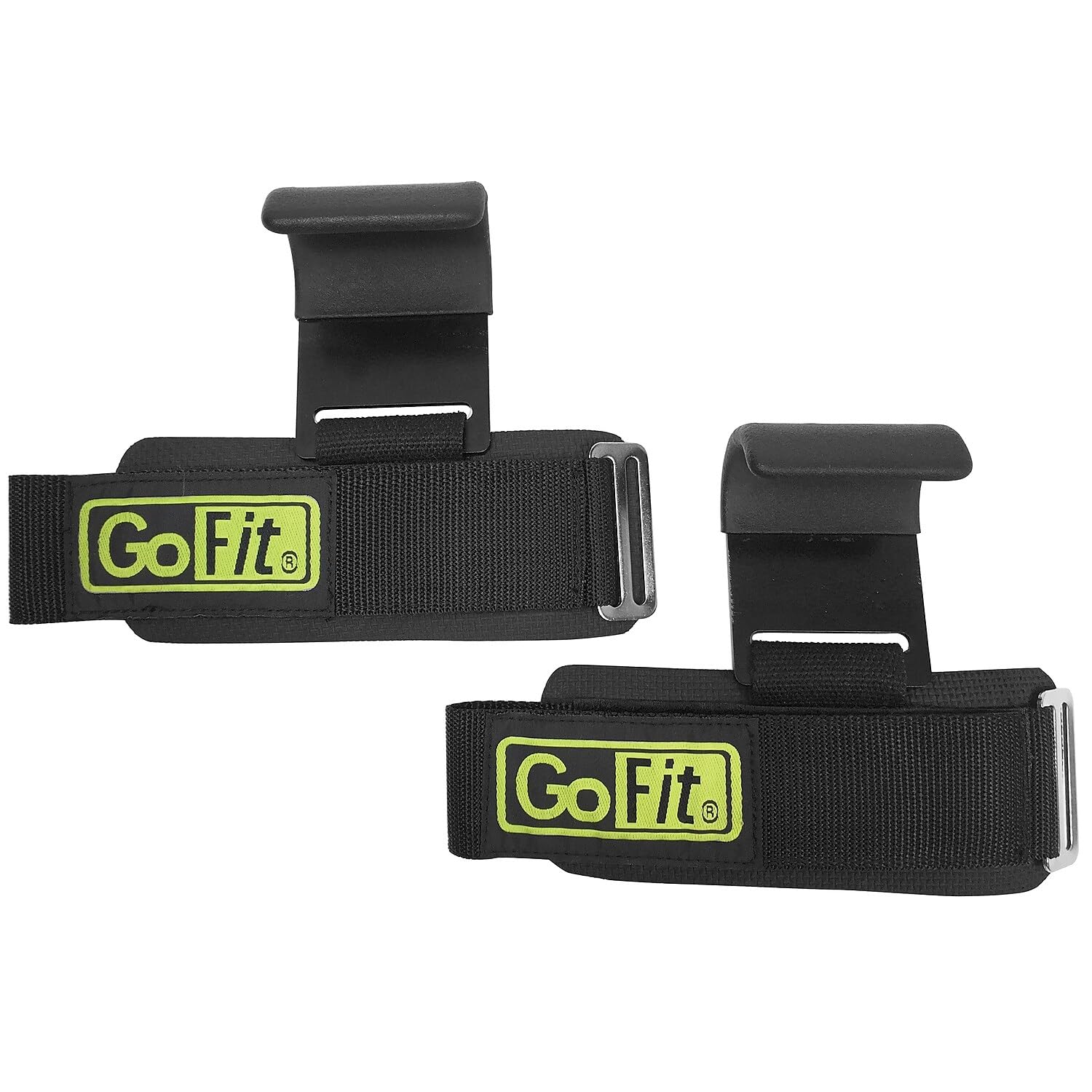 GoFit GF-UPLHK Ultra Pro Lifting Hooks Black