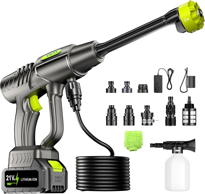 YKYI Cordless Water Spray and Cleaning Tool