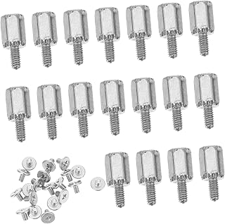 UKCOCO 20 Pcs Motherboard Screws SSD for PC Computer Screws M2 Screws Laptop Stand for Desk Laptop SSD Hard Drive Laptop Stand Mount Mounting Screw for M.2 SSD Computer Supply Hex Nut