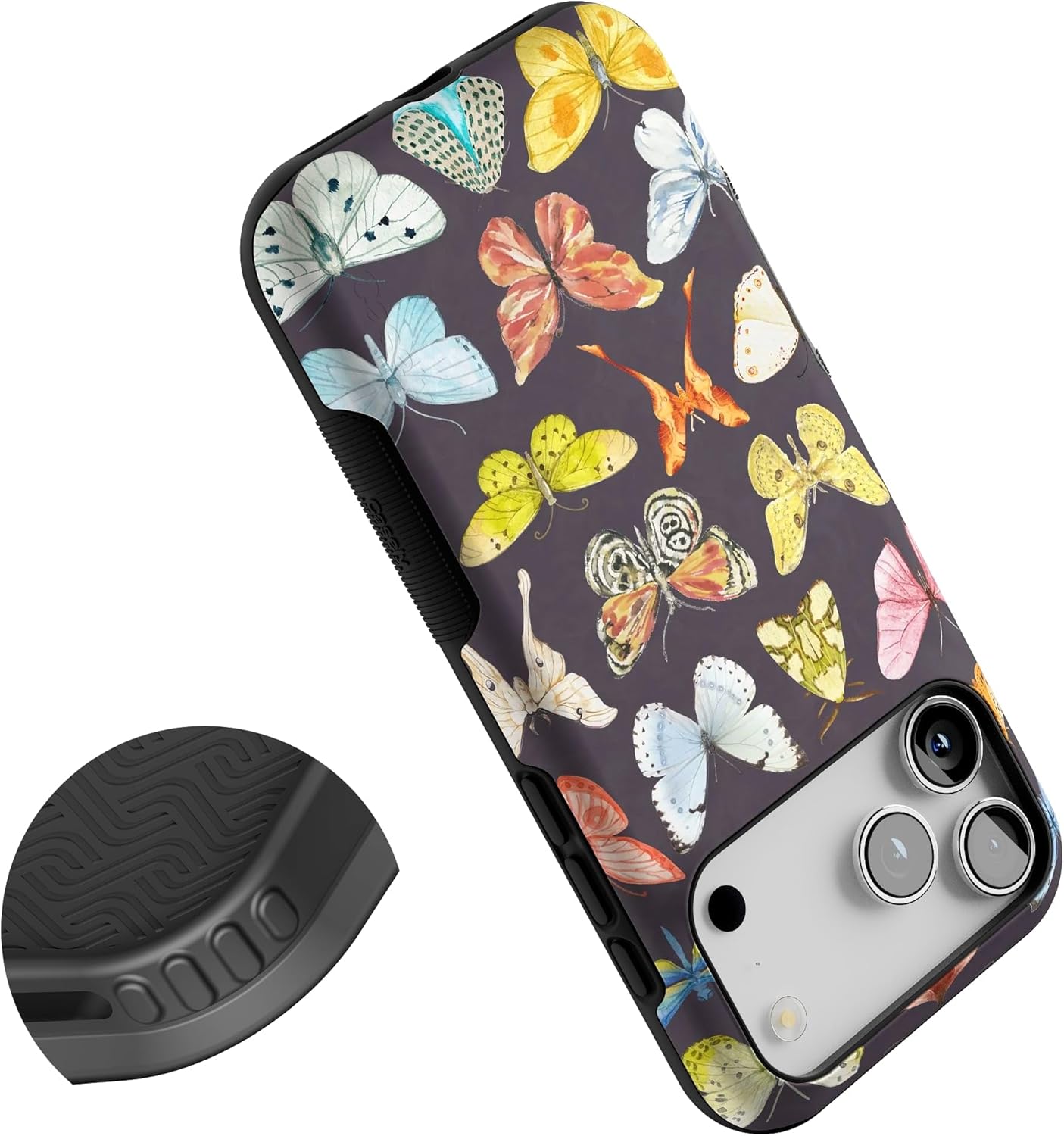 Casely iPhone 17 Pro Max Case | Midnight Monarch | Jenna Palek x Casely | Bold Protective Design | Compatible with MagSafe