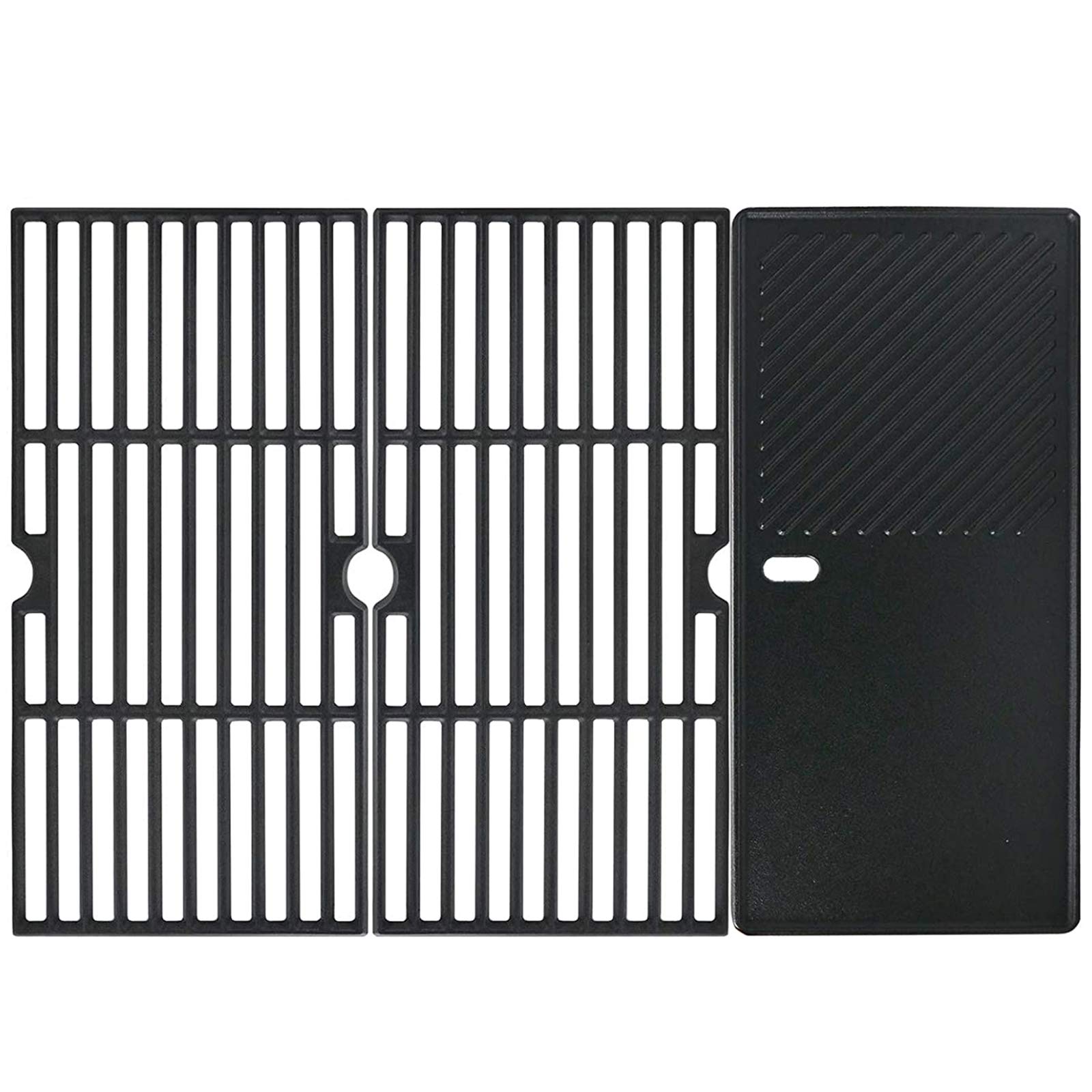 Uniflasy Grillrost Gusseisen 43 x 63 cm, 1 Stück passend für Gasgrill