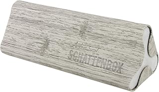 Estuche para gafas "Shadow Box" | Estuche rígido para gafas y gafas de sol | diferentes tamaños para niños y adultos | Material suave | Colores: amarillo, gris y negro, gris, M