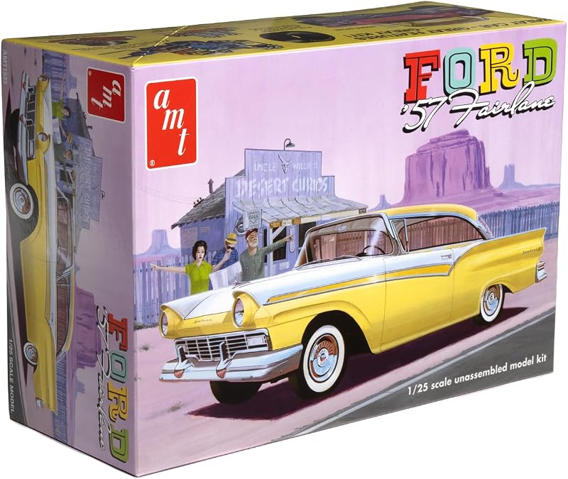 1957 Ford Fairlane Hardtop 3 en 1 Kit de modelo a escala 1:25