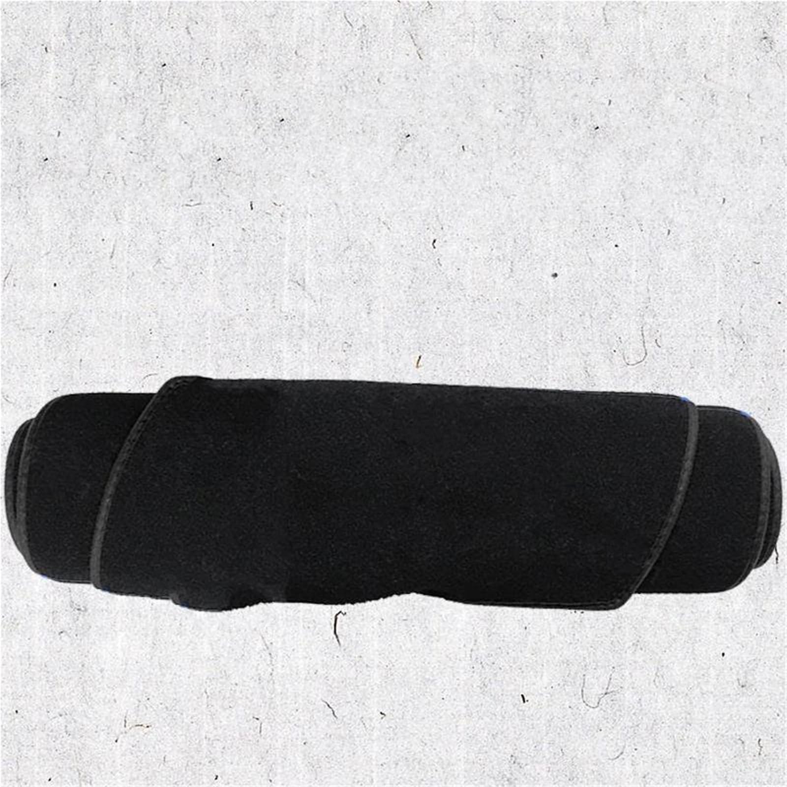 Tapis Protection Tableau Bord Voiture pour Ford pour Transit pour Tourneo pour Custom 2012~2017 Solaire Antidérapant(Noir,LHD)