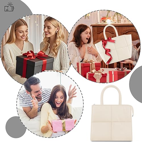 Miniatura 7 de Coobiiya Lonchera pequeña y bonita para mujeres y hombres, ultraligera, gruesa, a prueba de fugas, acolchada, hielera, reutilizable, aislada, para