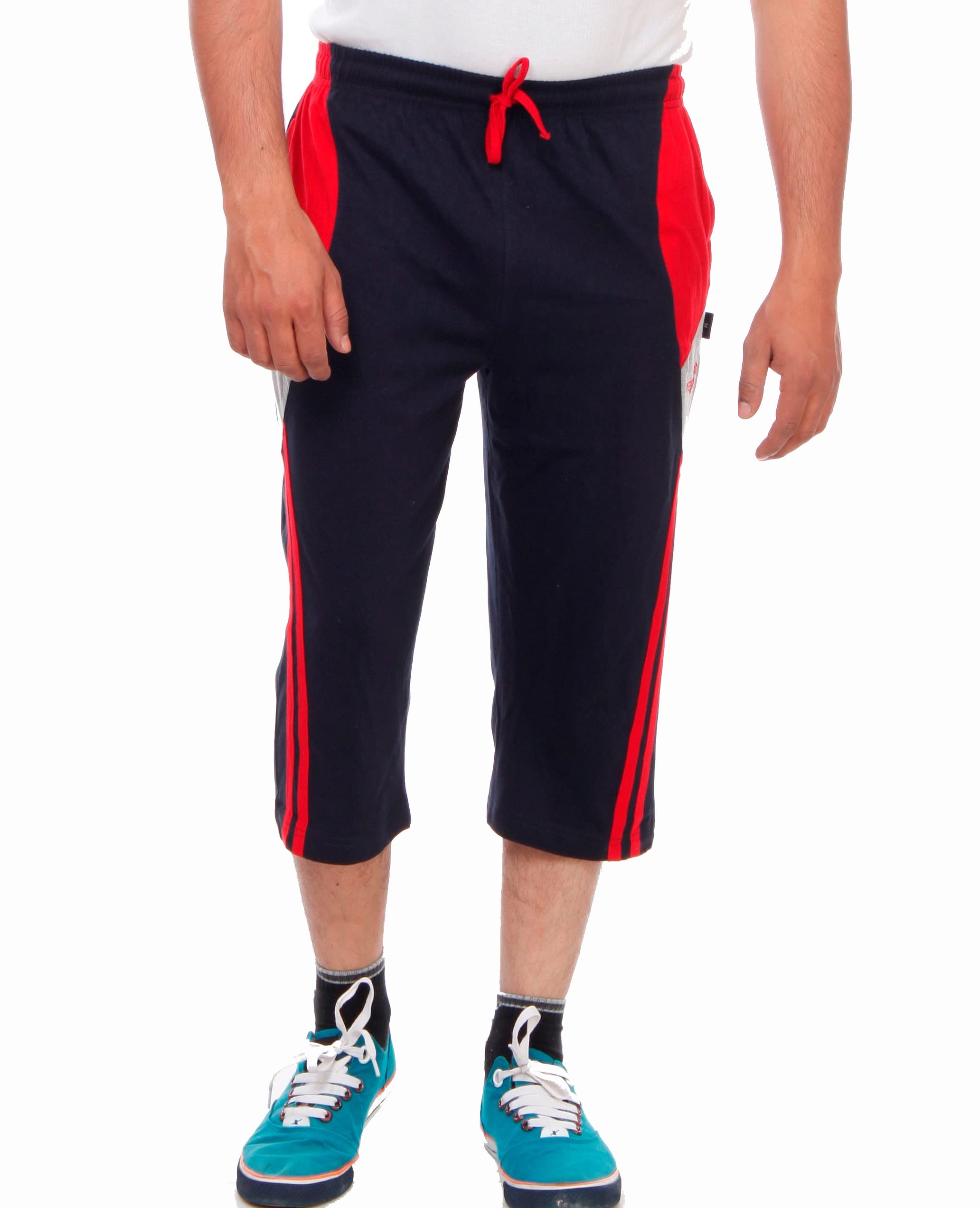vego Mens Cotton Three by Fourth, 3/4, Capri, Three Quarter-picture-16