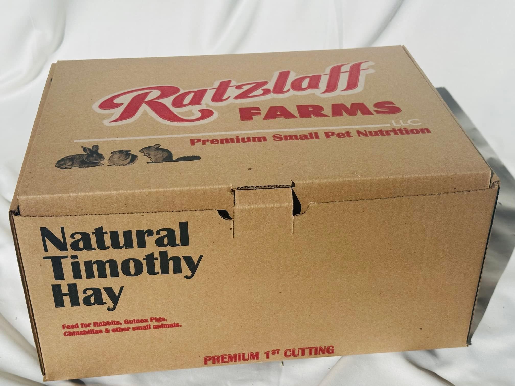 Ratzlaff Farms Premium Western 1st Cutting Timothy Hay, Natural, Sun Cured for Rabbits, Guinea Pigs, and Other Small Animals