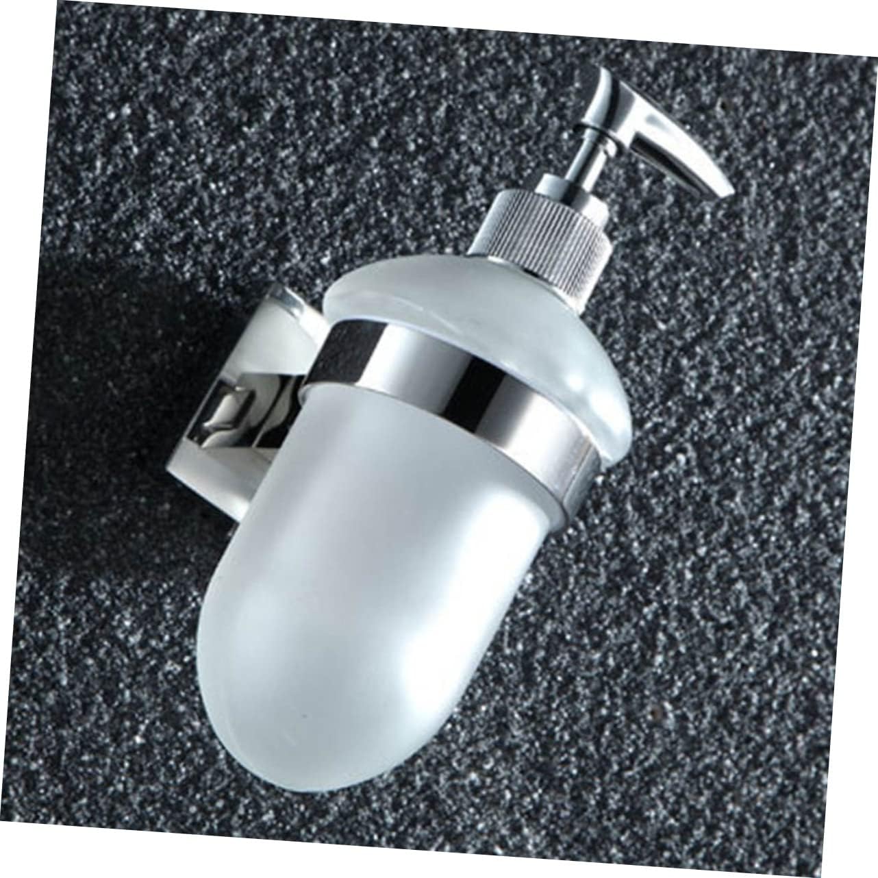 1pc Bathroom Must Haves Wall Mounted Liquid Soap Dispenser Pump Bottle Stainless Steel Bottle Soap