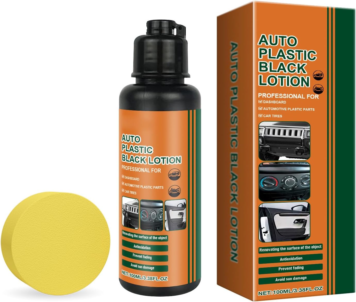 50ml Car Renewal Scratch Remover Rubber Maintenance Upgrades for Effective Scratch Removal & Defense Exterior Care