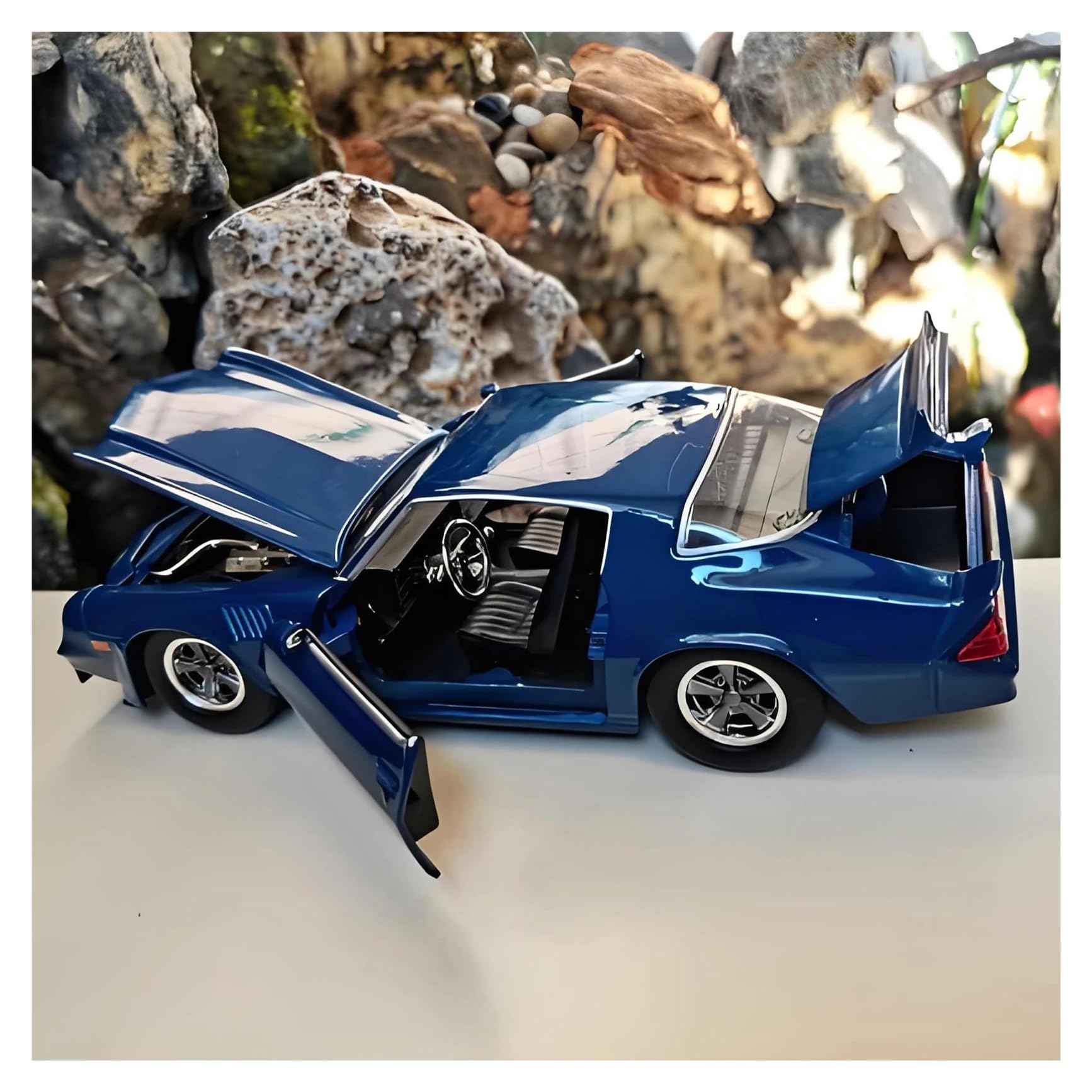 Modellauto Automodell Für Camaro Z28 1979 Modellauto Modellfahrzeuge | 1:24 Miniaturauto Legierung Modellfahrzeug
