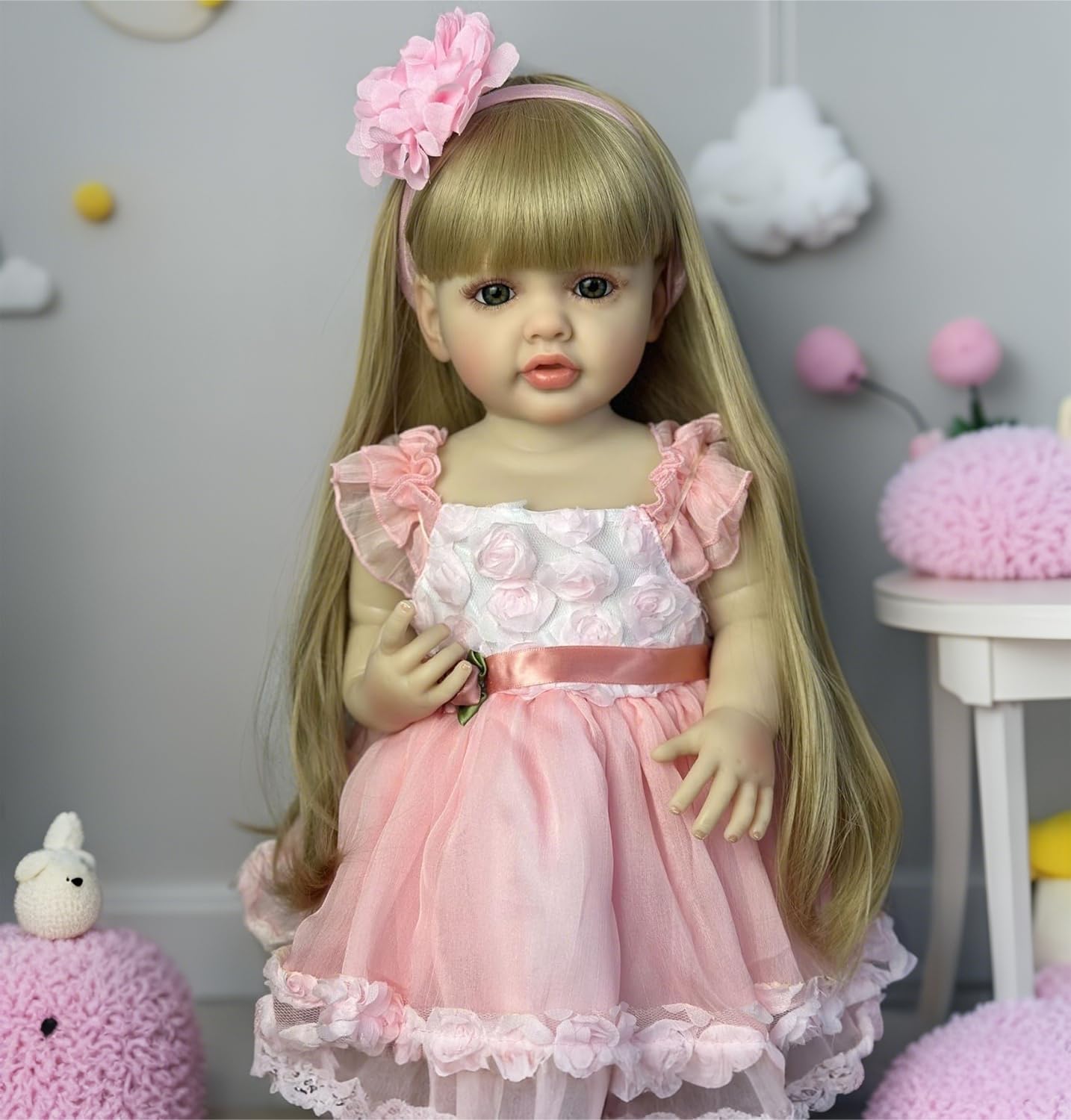 リボーンドール（22cmベビー） Amazon | ピンキーリボーン ラブリー 22インチ 55cm リボーン ベビー