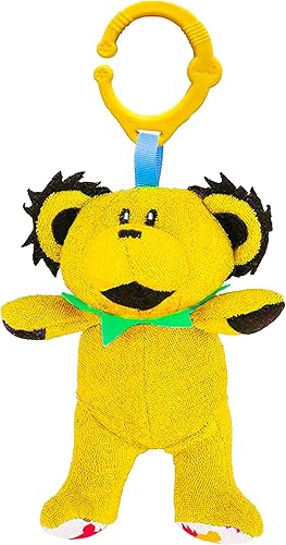 Daphyl's Grateful Dead - Oso bailarín, juguete interactivo de peluche y sonajero