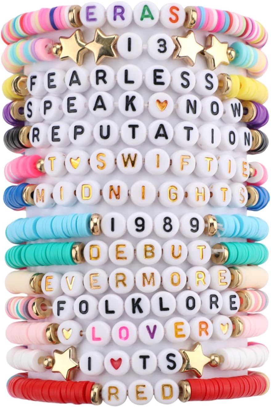 Colorful Friendship Bracelet Kit,Couple Relationship Bracelets Colorful Friendship Bracelets,Girlfriend Boyfriend Cosplay Costume Accessories