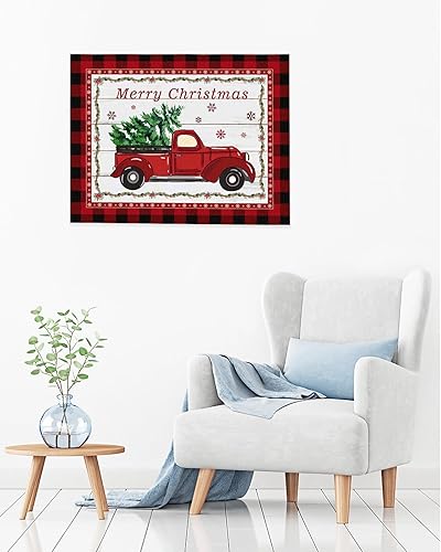 Miniatura 2 de Kit de pintura por números de Feliz Navidad para adultos, pintura grande por números para principiantes, manualidades de cumpleaños para decoración