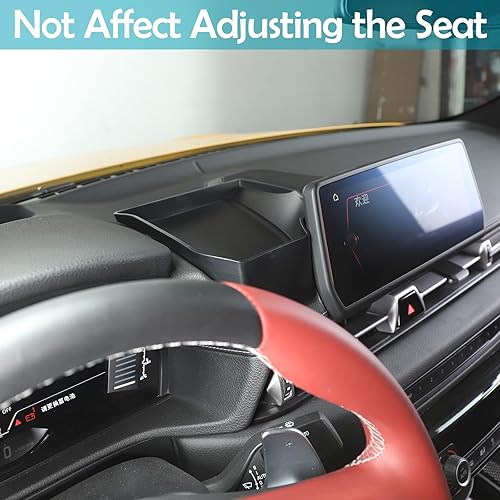 Miniatura 7 de Cheayar Caja de almacenamiento de tablero para Toyota Supra GR A90/A91 MK5 2019-2022, organizador de bandeja de almacenamiento de consola,