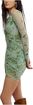 Amazon.com: Free People Womens Katana Mini Dress Sage Combo SM (Women's  4-6) One Size : Clothing, Shoes & Jewelry