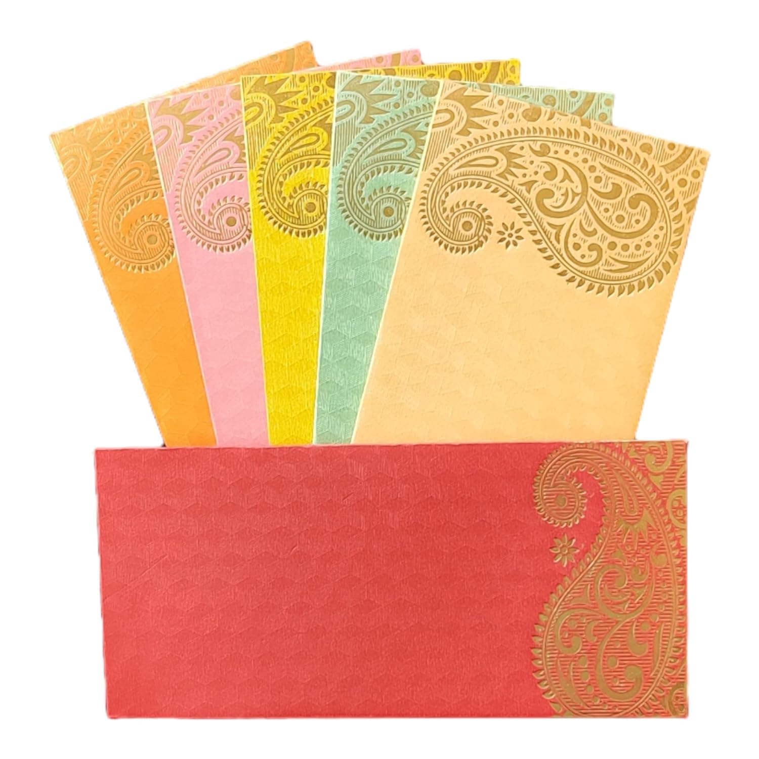 Gift Envelopes Assorted Designs,Shagun Envelop, Wedding, Engagement, Any Occasion Cash Gift Money Cover Made with Card Paper Sheet Pack of 20 (Multicolor)