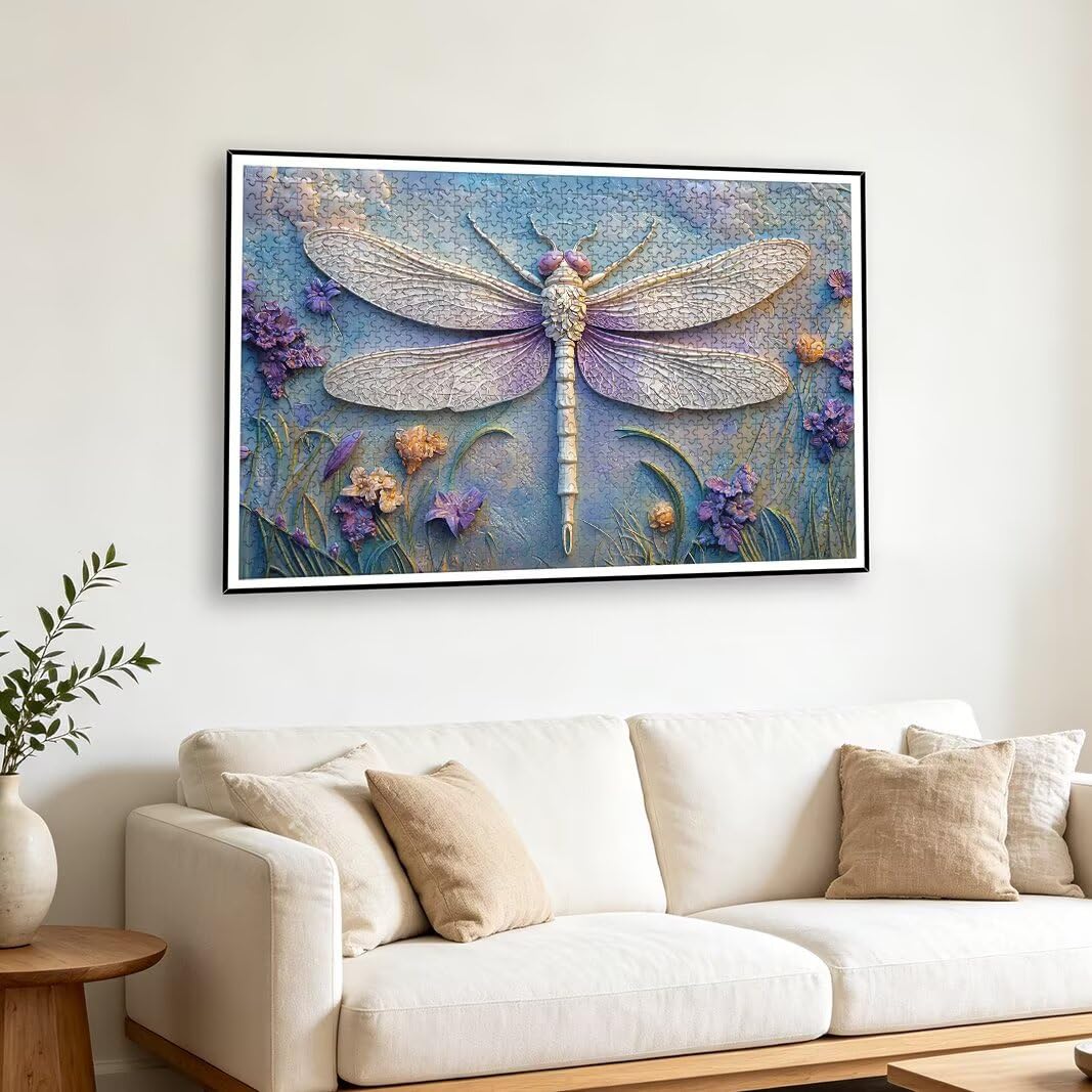Puzzle Libélula, Puzzle 1000 Piezas para Adultos, Regalo Mujer/Hombre -2235