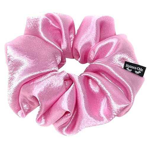 Vista 28 de Coleteros de satén extragrandes extragrandes para mujeres y niñas, prevención de encrespamiento, soporte para el cabello para dormir, banda elástica