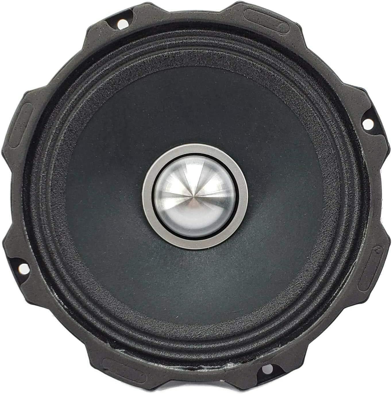 1x Gravity WZ6G Warzone Series 6.5-Inch 500 Watts Maximum Power Handling Mid-Range Coaxial Car Audio Loud Speaker 4 -Ohms Impedance with 92dB Sensitivity